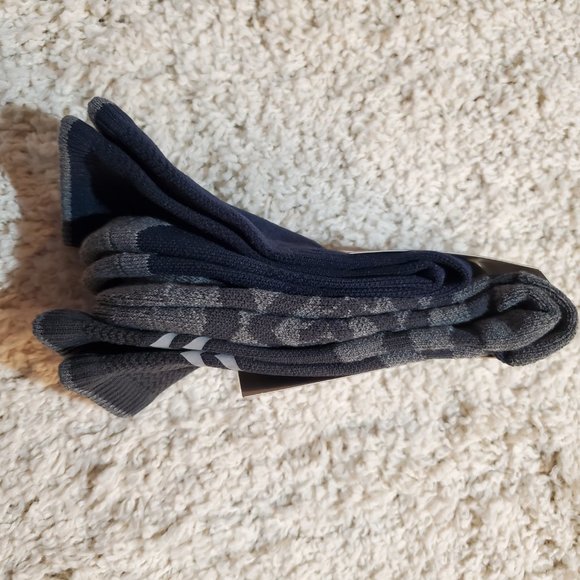 all in motion Accessories All In Motion Lightweight Crew Socks Navy